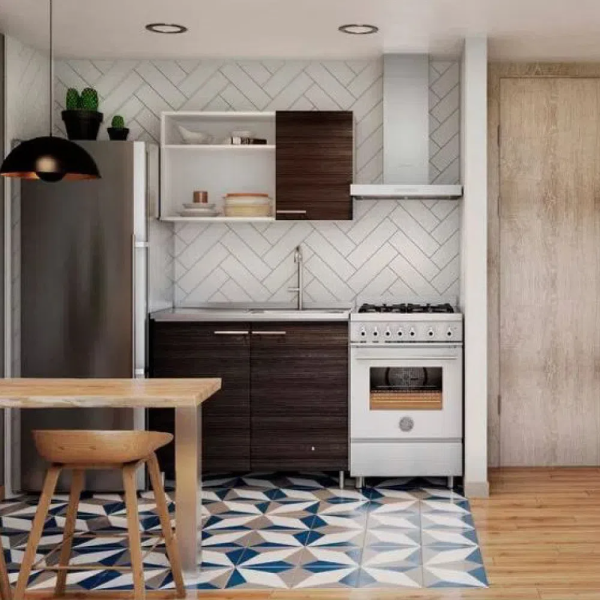 1.-COCINA MONACO 1m - LISO