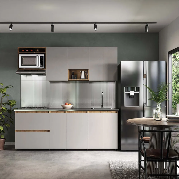 9.1.2.-COCINA LUXEMBURGO 2.10m OLLERO – 4 GAS