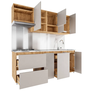 9.1.2.-COCINA LUXEMBURGO 2.10m OLLERO – 4 GAS - Image 15