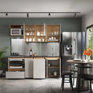 9.1.3.-COCINA LUXEMBURGO 2.10m MODULO HORNO – 4 GAS - Image 2