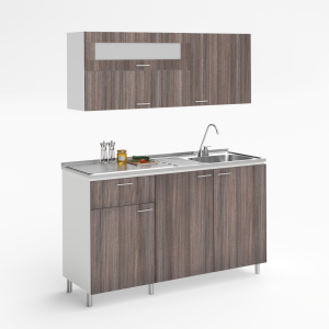 4.-COCINA TOLEDO 1.50m – LISO - Image 3