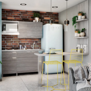 5.-COCINA AMALFI 1.50m – 4 GAS - Image 2