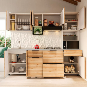 9.-COCINA MEDITERRANEO 1.80m – 4 GAS - Image 2