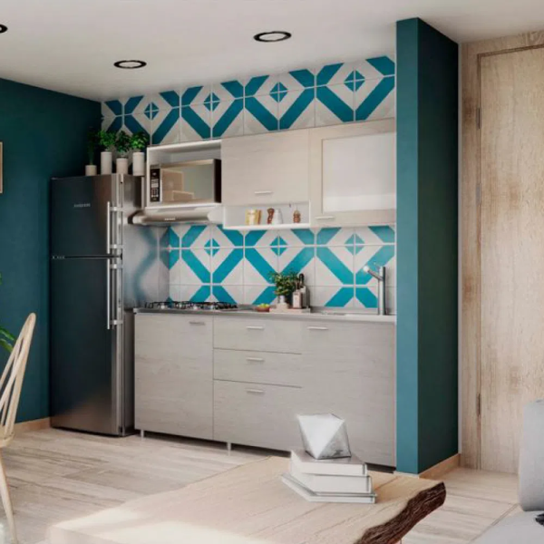 7.-COCINA MONTI 1.80m – 4 GAS