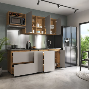 9.1.2.-COCINA LUXEMBURGO 2.10m OLLERO – 4 GAS - Image 4