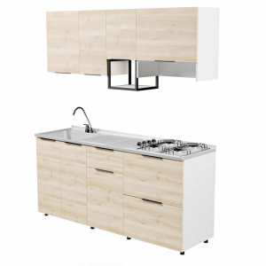 9.-COCINA MEDITERRANEO 1.80m – 4 GAS - Image 5